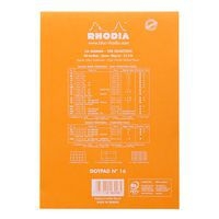 Bloc agrafé orange dotpad N 16 14,8x21 cm 80 feuillets 80g - Image 3