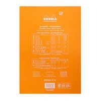 Bloc agrafé orange dotpad N 18 21x29,7 cm 80 feuillets 80g - Image 3