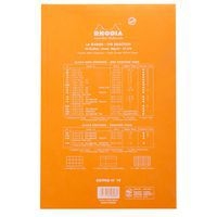 Bloc agrafé orange dotpad N 19 21x31,8 cm 80 feuillets 80g - Image 2