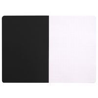 Cahier piqué noir dot 21x29,7cm 96 pages non détachables 80g - Image 3