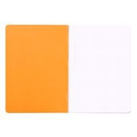 Cahier piqué orange dot 14,8x21 cm 96 pages non détachables - Image 2