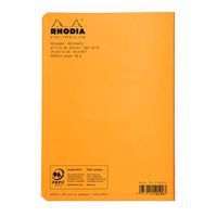 Cahier piqué orange dot 14,8x21 cm 96 pages non détachables - Image 3