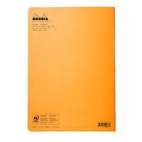 Cahier piqué orange dot 21x29,7 cm 96 pages non détachables - Image 3