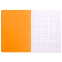 Cahier piqué orange 21x29,7 cm 96 pages 5x5 non détachables - Image 3