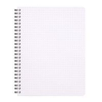 Notebook reliure intégrale orange A5+ 16x21cm dot 160 pages - Image 2