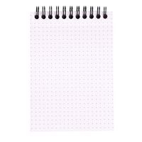 Bloc reliure intégrale noir dot 10,5x14,8 cm 80 feuillets - Image 2