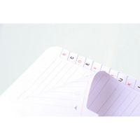 Addressbook 90g reliure intégrale A5 pré-imprimé - Image 4