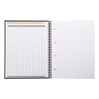Notebook Rhodiactive 90g intégrale A4+ 5x5 margé + cadre - Image 3
