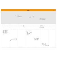 Rhodia sous-main semainier entoilé A2 30 feuillets - Image 3