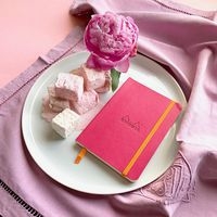 Rhodiarama carnet souple framboise A6 144 pages ligné 90g - Image 2