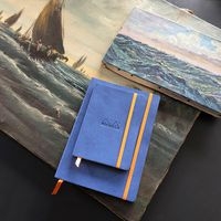 Rhodiarama carnet souple saphir A6 144 pages dot 90g - Image 3