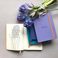 Rhodiarama carnet souple couleur iris A5 160 pages dot 90g - Image 5