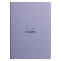 Cahier rhodiarama piqûre textile iris A5 64 pages dot 90 g - Image 3