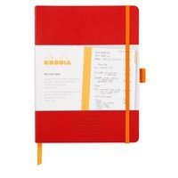 Carnet meeting coquelicot A5+ élastique + porte-stylo - Image 6