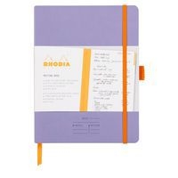 Carnet meeting iris A5+ 160 pages élastique + porte-stylo - Image 7
