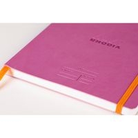 Carnet meeting lilas A5+ 160 pages élastique + porte-stylo - Image 6