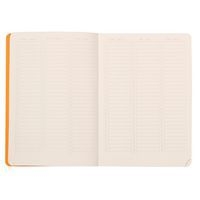 Carnet perpétuel coquelicot A5 coins microperforés + élastique - Image 5