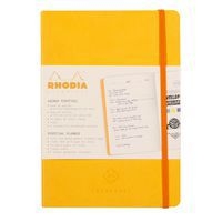 Carnet perpétuel jonquille A5 coins microperforés +élastique - Image 6