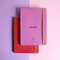 Carnet perpétuel lilas A5 coins microperforés + élastique - Image 7