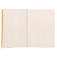 Carnet perpétuel lilas A5 coins microperforés + élastique - Image 9