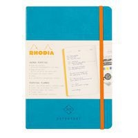 Carnet perpétuel turquoise A5 coins microperforés +élastique - Image 5