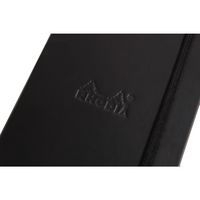 Webnotebook noir 9 x 14cm 192pages ligné fermeture élastique - Image 5