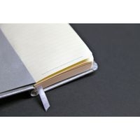 Webnotebook silver 9x14cm 192pages ligné fermeture élastique - Image 4