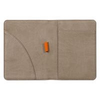 Livret porte-bloc n 12 taupe pour bloc ou carnet format B7 - Image 2