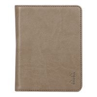 Livret porte-bloc n 12 taupe pour bloc ou carnet format B7 - Image 4