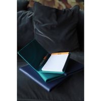 Livret porte-bloc n 13 bleu nuit pour bloc carnet format A6 - Image 5