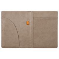 Livret porte-bloc n 16 taupe pour bloc ou carnet format A5 - Image 2