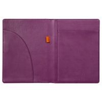 Livret porte-bloc n 16 violet pour bloc ou carnet format A5 - Image 2