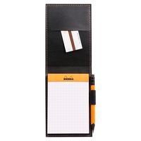Porte-bloc orange avec porte-crayon + bloc n 11 5x5 - Image 2