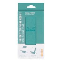 Support pour téléphone mobile en simili cuir italien eau - Image 2