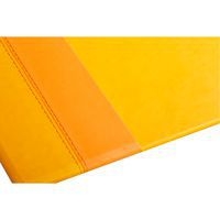 Sous-main rigide simili cuir italien jonquille 60x40 cm - Image 2