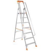 Escabeau professionnel aluminium avec rampe - Manutan Expert - Image 10
