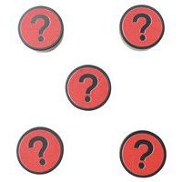 Lot de 5 aimantsean Management Question Rouge - Image 7