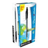Lot de 36 Paper Mate Flexgrip Ultra Rétractable Pointe 1,0 mm - Noir - Image principale
