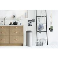 Poubelle Touch bin New 30 ltr Brabantia gris métallisé - Image 2