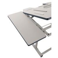 Tablette latérale fixe pour table Déméter - gris 9006 - Image principale