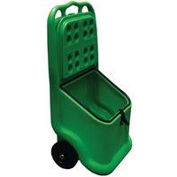 Bac à sel/sable mobile + joint/grenouillère 75L vert - Image 2