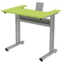 Poste informatique scolaire Mini pour écran semi-encastré - Image principale