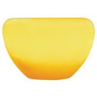 2 jardinières intérieures Scoop light - jaune - Image principale