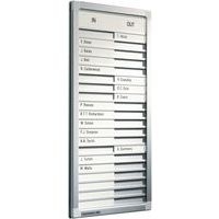 PROFESSIONAL tableaux d'absence 54x26cm  blanc - Image principale