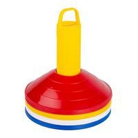 Lot de 20 plots Multi-Marker extra souple avec support de transport - Image principale