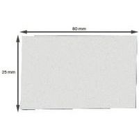 100 Etiquettes magnétiques prédécoupées Larg : 80 mm Haut : 25 mm - Image 4