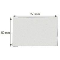 100 Etiquettes magnétiques prédécoupées Larg : 150 mm Haut : 50 mm - Image 2