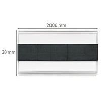 Lot de 10 porte-étiquettes magnet 38x2000mm - MANUTAN - Image 4