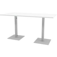 Table réunion haute Greko pied alu Quadrifoglio - Image principale