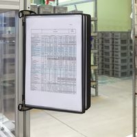 Support mural Tarifold avec 5 poches A4 magnétiques - Image 3